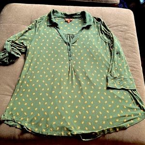 ModCloth fall leaves shirt